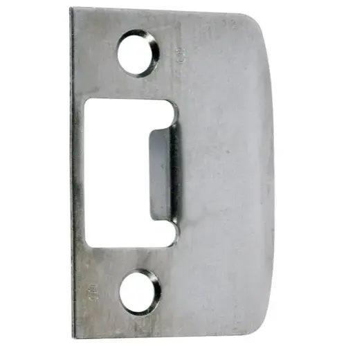 Door Strike, Satin Chrome, Square Corner, Full Lip Strike Door Strike, Satin Chrome, Square Corner, Full Lip Strike