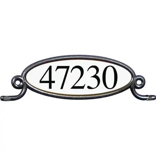 Reflective Address Number Plaque Self Adhesive And Hardware Black Reflective Address Number Plaque Self Adhesive And Hardware Black
