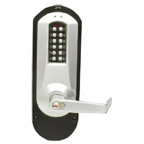 Battery Keypad Exit Device Trim Chrome Battery Keypad Exit Device Trim Chrome