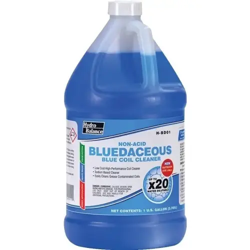 Bluedaceous Blue Coil Cleaner 1 Gallon - pack of 4 Bluedaceous Blue Coil Cleaner 1 Gallon - pack of 4