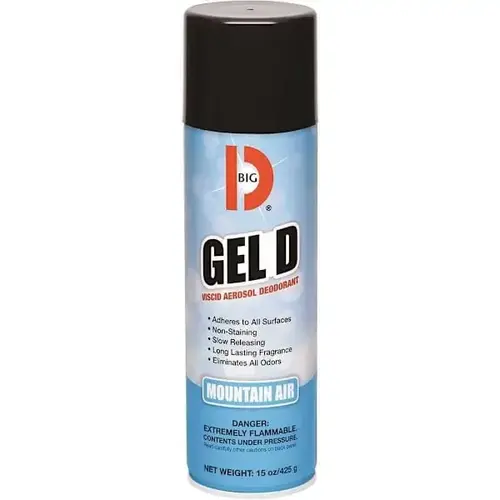15 Oz. Mountain Air Gel D Viscid Aerosol Deodorant 15 Oz. Mountain Air Gel D Viscid Aerosol Deodorant