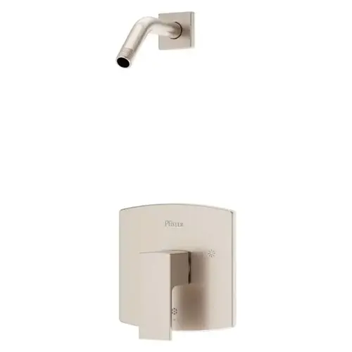 Pfirst Modern Shower Only Faucet In Brushed Nickel Pfirst Modern Shower Only Faucet In Brushed Nickel