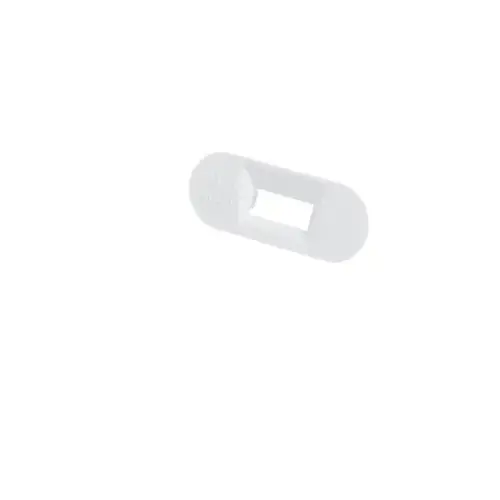 Replacement White Lid Lock Bezel For Washer, Part # W11545554 Replacement White Lid Lock Bezel For Washer, Part # W11545554