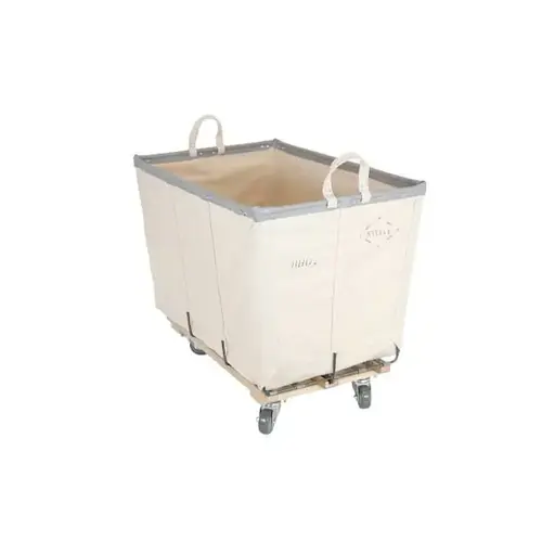 8bu Permanent Truck Canvas W/Grey Vinyl - 3" Casters 8bu Permanent Truck Canvas W/Grey Vinyl - 3" Casters