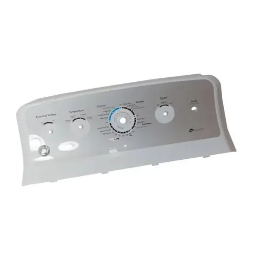 Replacement White Backsplash Control Panel Assembly, Part # We03x24548 Replacement White Backsplash Control Panel Assembly, Part # We03x24548