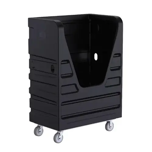 48 Cubic Foot Black Heavy Duty Bulk Transport Truck - 38 Bushel 48 Cubic Foot Black Heavy Duty Bulk Transport Truck - 38 Bushel
