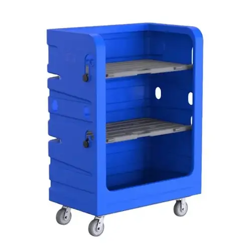 48 Cubic Foot Blue Heavy Duty Turnabout Truck - 38 Bushel 48 Cubic Foot Blue Heavy Duty Turnabout Truck - 38 Bushel