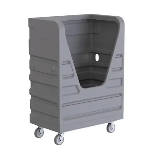 48 Cubic Foot Gray Heavy Duty Bulk Transport Truck - 38 Bushel 48 Cubic Foot Gray Heavy Duty Bulk Transport Truck - 38 Bushel