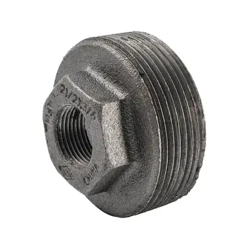 Black Hex Bushing, 2-1/2 X 1" Black Hex Bushing, 2-1/2 X 1"