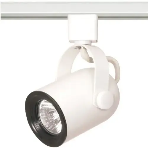 Nuvo White One-Light Mr16 120v Round Back Track Head Nuvo White One-Light Mr16 120v Round Back Track Head