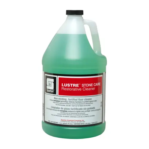 Lustre Stone Care Restorative Cleaner Lemon & Sage Floor Restorer 1 GAL Alkaline Concentrate Light Green - pack of 4 Lustre Stone Care Restorative Cleaner Lemon & Sage Floor Restorer 1 GAL Alkaline Concentrate Light Green - pack of 4