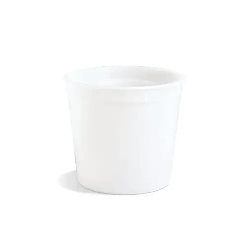 Classic Line Bucket & Tub Base 80 OZ HDPE Translucent Round - pack of 200 Classic Line Bucket & Tub Base 80 OZ HDPE Translucent Round - pack of 200