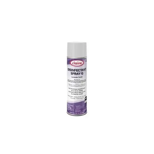 Claire Lavender Disinfectant 17 FLOZ Spray - pack of 12 Claire Lavender Disinfectant 17 FLOZ Spray - pack of 12