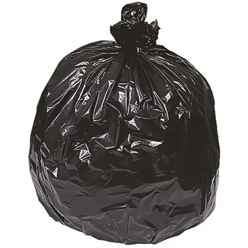 60 Gal Trash Bags, 38in X 58in, 2 Mil, Black - pack of 100 60 Gal Trash Bags, 38in X 58in, 2 Mil, Black - pack of 100