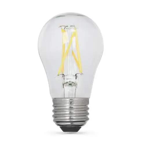A15 5 Watt Filament LED Bulb, E26, 3000k, Clear - pack of 12 A15 5 Watt Filament LED Bulb, E26, 3000k, Clear - pack of 12