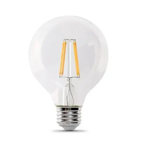 Electric G25 5.5 Watt 2700k E26 Base Clear Filament LED Bulb - pack of 12 Electric G25 5.5 Watt 2700k E26 Base Clear Filament LED Bulb - pack of 12
