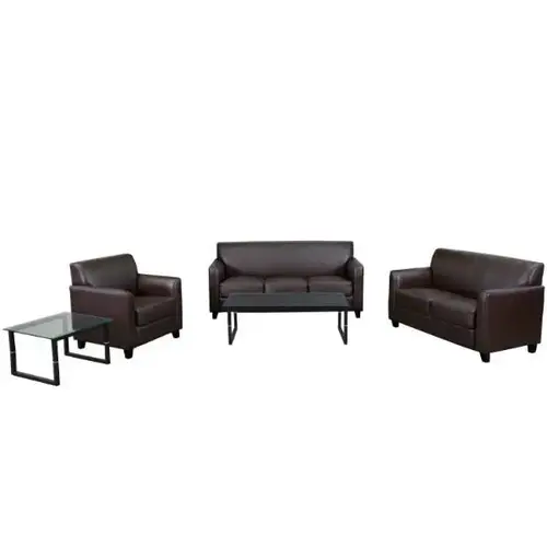 Hercules Diplomat Series Reception Set In Brown Hercules Diplomat Series Reception Set In Brown