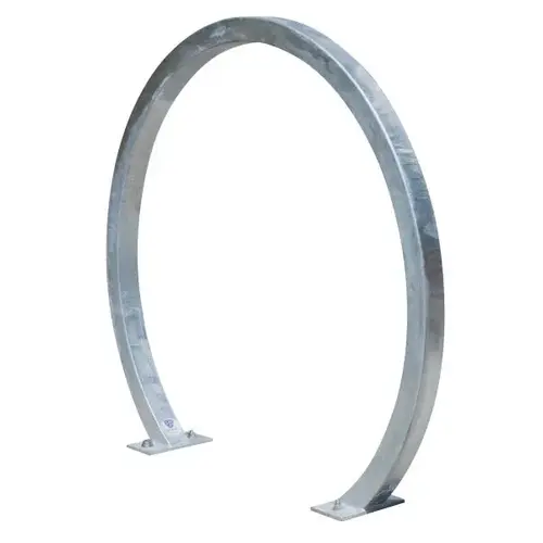 By Playcore 2-Bike Galvanized Surface Mount Arc Rack By Playcore 2-Bike Galvanized Surface Mount Arc Rack