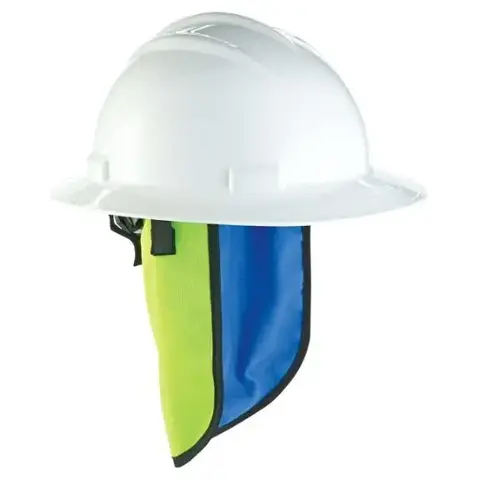 Chill-Its 6670ct Evap. Hard Hat Neck Shade With Ct, Lime Chill-Its 6670ct Evap. Hard Hat Neck Shade With Ct, Lime
