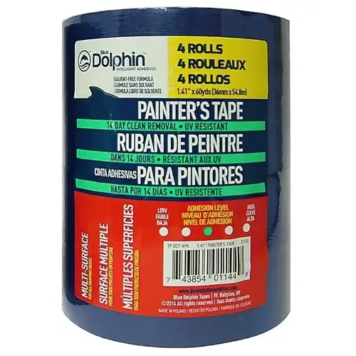 Blue Painter'S Tape 1.41" X 60 Yds. - pack of 32 Blue Painter'S Tape 1.41" X 60 Yds. - pack of 32