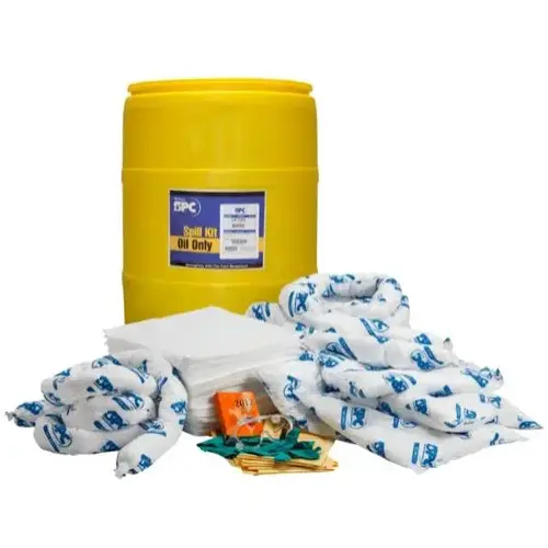55-Gallon Drum Spill Control Kit - Oil Only Application 55-Gallon Drum Spill Control Kit - Oil Only Application