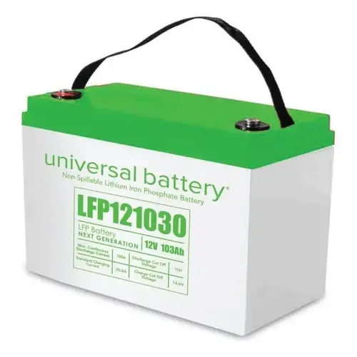 12.8-Volt 103 Ah Lithium Lfp Recharge Battery I8 Terminals 12.8-Volt 103 Ah Lithium Lfp Recharge Battery I8 Terminals
