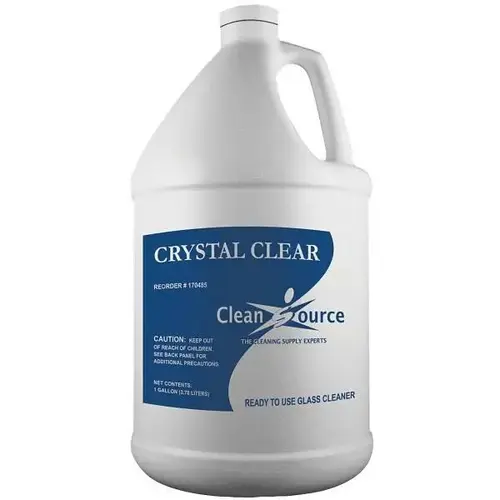 1 Gal. Crystal Clear Ready To Use Liquid Glass Cleaner 1 Gal. Crystal Clear Ready To Use Liquid Glass Cleaner