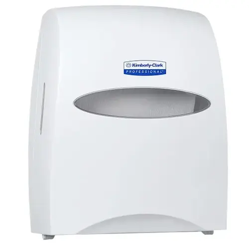 Sanitouch Manual Hard Roll Towel Dispenser (White) Sanitouch Manual Hard Roll Towel Dispenser (White)