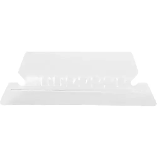 Hanging Folder Plastic Tabs 2" Tab Width Clear - pack of 25 Hanging Folder Plastic Tabs 2" Tab Width Clear - pack of 25