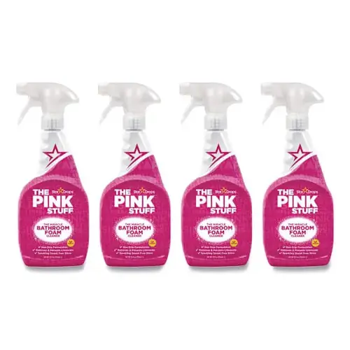 Miracle Bathroom Foam Cleaner Fruit Scent 25.4oz Bottle - pack of 4 Miracle Bathroom Foam Cleaner Fruit Scent 25.4oz Bottle - pack of 4