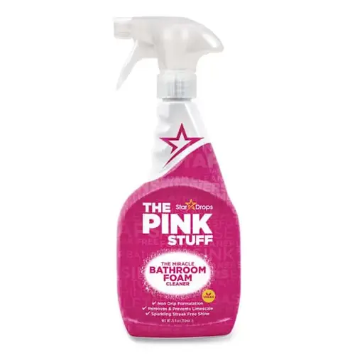 Miracle Bathroom Foam Cleaner Fruity Scent 25.4oz Spray Bottle Miracle Bathroom Foam Cleaner Fruity Scent 25.4oz Spray Bottle