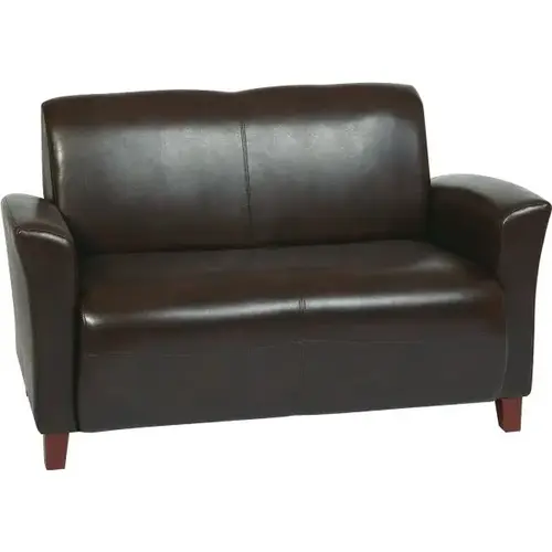 Breeze - Mocha Eco Leather Loveseat Breeze - Mocha Eco Leather Loveseat