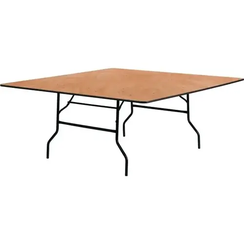 48 inch Square Wood Folding Banquet Table 48 inch Square Wood Folding Banquet Table