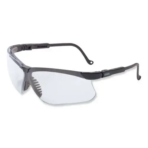 Genesis Safety Eyewear Black Nylon Frame Clear Polycarbonate Lens Genesis Safety Eyewear Black Nylon Frame Clear Polycarbonate Lens