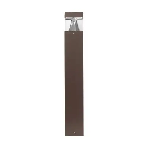 Outdoor LED Bollard, Tunable Color Temp And Lumen Output, Bronze Outdoor LED Bollard, Tunable Color Temp And Lumen Output, Bronze