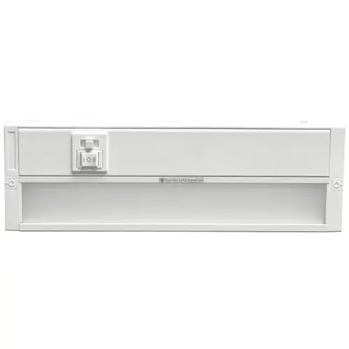 12" Under Cabinet Light, Hardwired, Adjustable Cct, 6 Watt, White 12" Under Cabinet Light, Hardwired, Adjustable Cct, 6 Watt, White