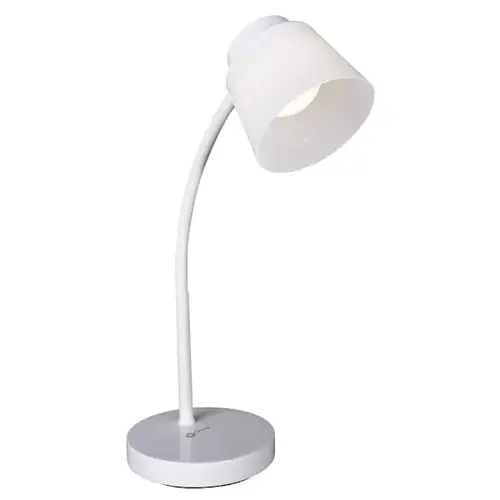 Ottlite Clarify LED Desk Lamp With 4 Brightness Settings, White Ottlite Clarify LED Desk Lamp With 4 Brightness Settings, White