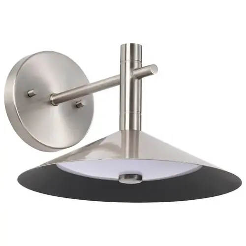 Corrine 10" LED Wall Sconce, 3000k/4000k/5000k, 18 Watts, Brushed Nickel Corrine 10" LED Wall Sconce, 3000k/4000k/5000k, 18 Watts, Brushed Nickel