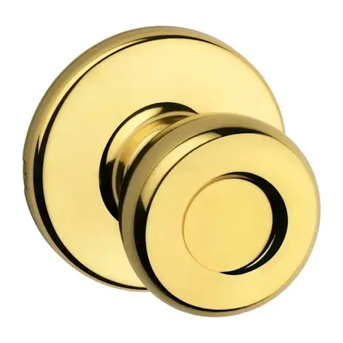 Tylo Hall And Closet Knob In Polished Brass, Grade 3 - pack of 6 Tylo Hall And Closet Knob In Polished Brass, Grade 3 - pack of 6
