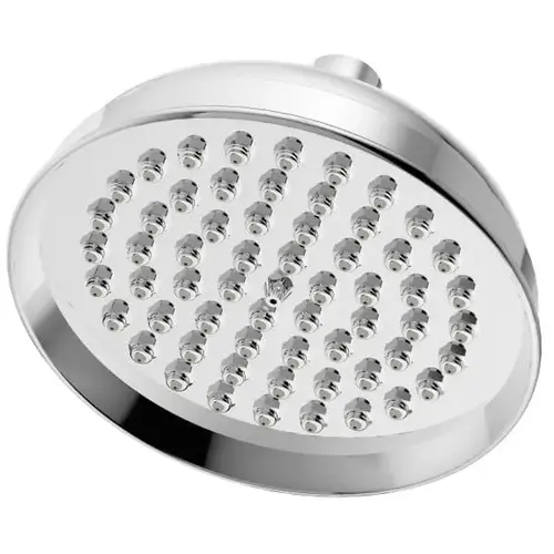 Polished Chrome 1-Mode Rain Showerhead 6" Polished Chrome 1-Mode Rain Showerhead 6"