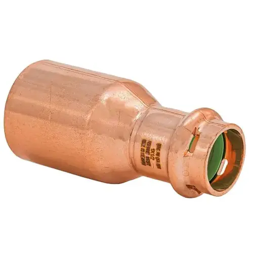 Quickfitting Surepress 1" X 1/2" Copper Reducer Fitting Quickfitting Surepress 1" X 1/2" Copper Reducer Fitting