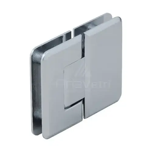 Adjustable Glass to Glass 180 degree Portugal Radius Corner Bevelled edge Hinge Chrome Adjustable Glass to Glass 180 degree Portugal Radius Corner Bevelled edge Hinge Chrome