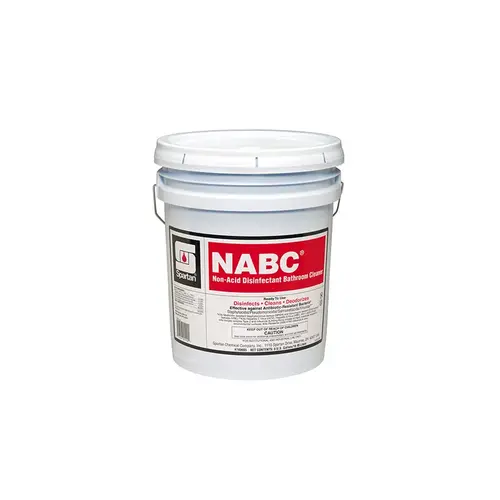 NABC 5 Gallon Floral Scent Restroom Disinfectant Blue NABC 5 Gallon Floral Scent Restroom Disinfectant Blue