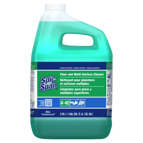 Spic & Span Floor and Multi-Surface Cleaner Concentrate 4-40 3/1 gal Green Spic & Span Floor and Multi-Surface Cleaner Concentrate 4-40 3/1 gal Green