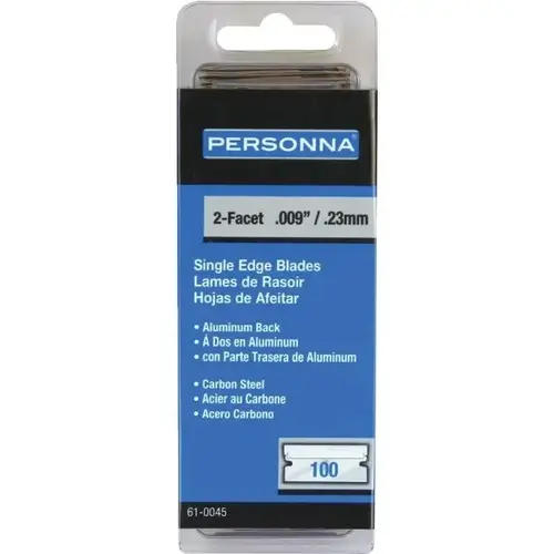 Single-Edge Razor Scraper Refill Blades - pack of 100 Single-Edge Razor Scraper Refill Blades - pack of 100