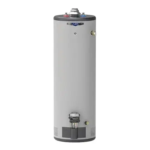 Realmax Premium 40 Gal. Tall 40k BTU Natural Gas Atmospheric Tank Water Heater Realmax Premium 40 Gal. Tall 40k BTU Natural Gas Atmospheric Tank Water Heater
