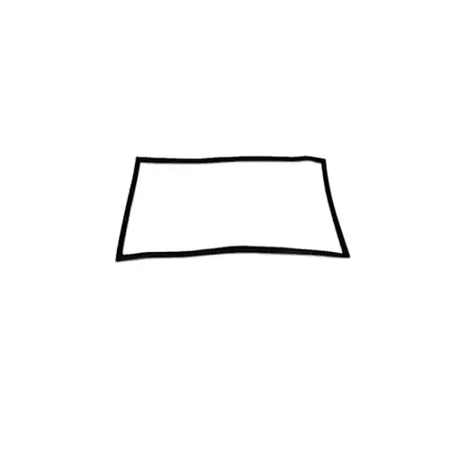 Replacement Black Door Gasket Part # Wp4-81048-007 Replacement Black Door Gasket Part # Wp4-81048-007