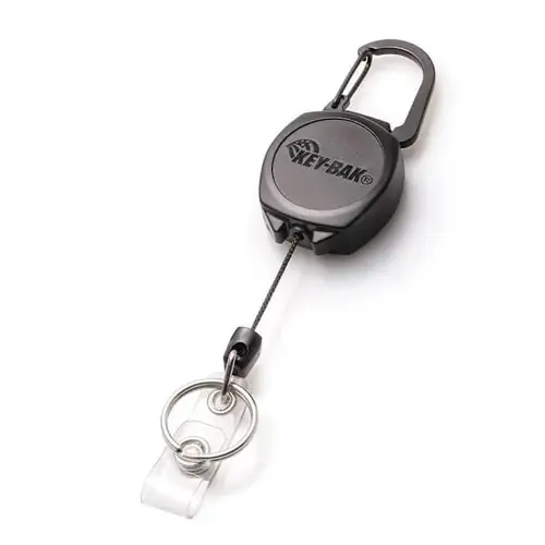 Sidekick Duo 24" Cord Dual ID Strap Split Ring Black - pack of 12 Sidekick Duo 24" Cord Dual ID Strap Split Ring Black - pack of 12