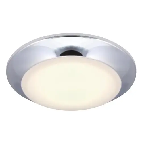 Westinghouse Makira 7.5" LED Surface Mount Ceiling Fixture, 16 Watts, Chrome Westinghouse Makira 7.5" LED Surface Mount Ceiling Fixture, 16 Watts, Chrome