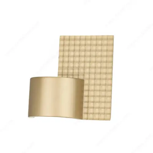 Modern Metal Pull - 1010 Matte Satin Gold Modern Metal Pull - 1010 Matte Satin Gold